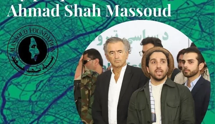 BHL and the City of Paris lay plaque in honor of Ahmad Shah Massoud